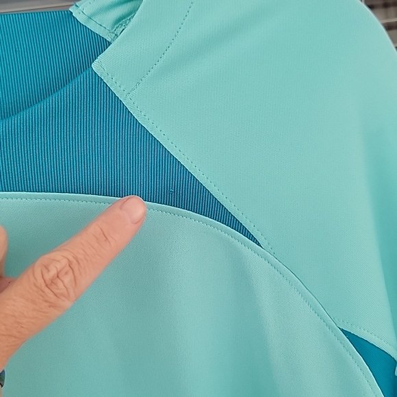 Nike Dri-Fit Gardien 4 Women's Goalkeeper Jersey Turquoise Sz L - Picture 13 of 13